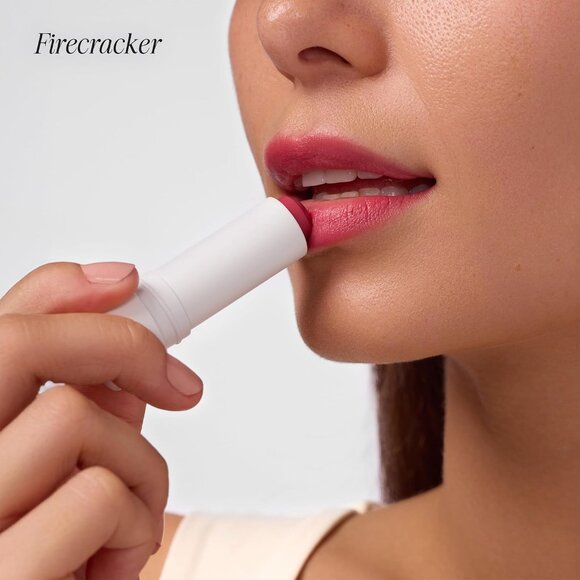 COOLA Organic Tinted Lip Balm & Mineral Sunscreen with SPF 30, Vegan, 0.15 Oz - Picture 3 of 4